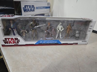 SEALED R.McQuarrie Set 1 of 2 Signature Series STAR WARS Legacy Collection