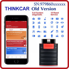 Thinkcar Thinkdiag Old Version ECU Coding OBD2 Code Reader Scanner Work With DZ