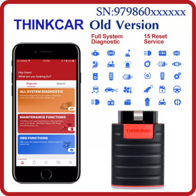2025 Thinkcar Thinkdiag KFZ OBD2 Diagnosegerät BT Scanner ECU-Coding ALL SYSTEM