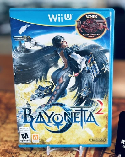 Bayonetta 2 & Bayonetta (Nintendo Wii U, 2014) CIB TESTED AND WORKS DISC