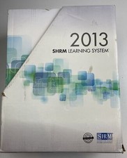 SHRM Learning System books 2013