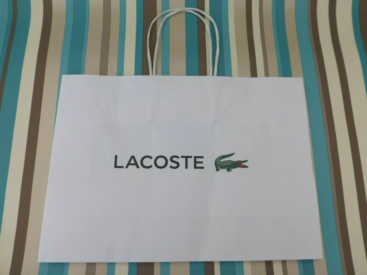 Lacoste paper bag sale