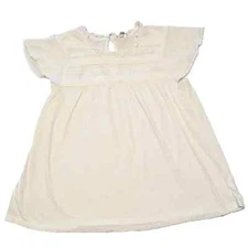 Ella Moss White Prairie Top Size M