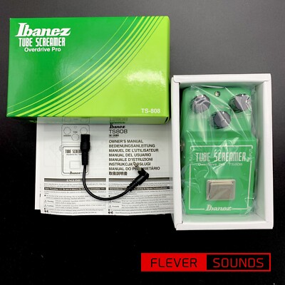 Ibanez TS808 Tube Screamer Overdrive Pro Guitar Effects