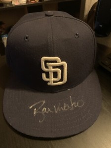 san diego padres hat / ryan klesko Autographed