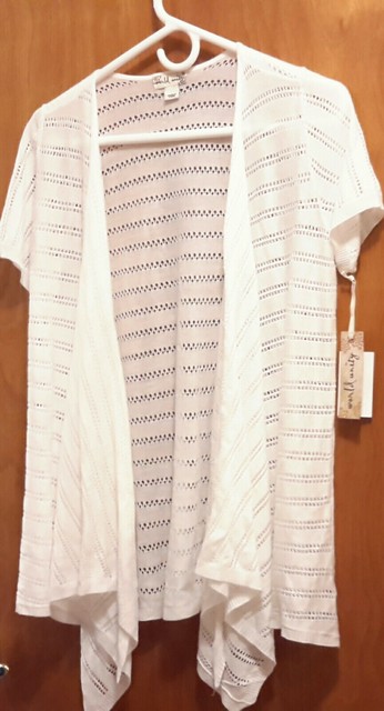 Bench Womens Ladies Particle Lightweight Short Sleeve Cardigan