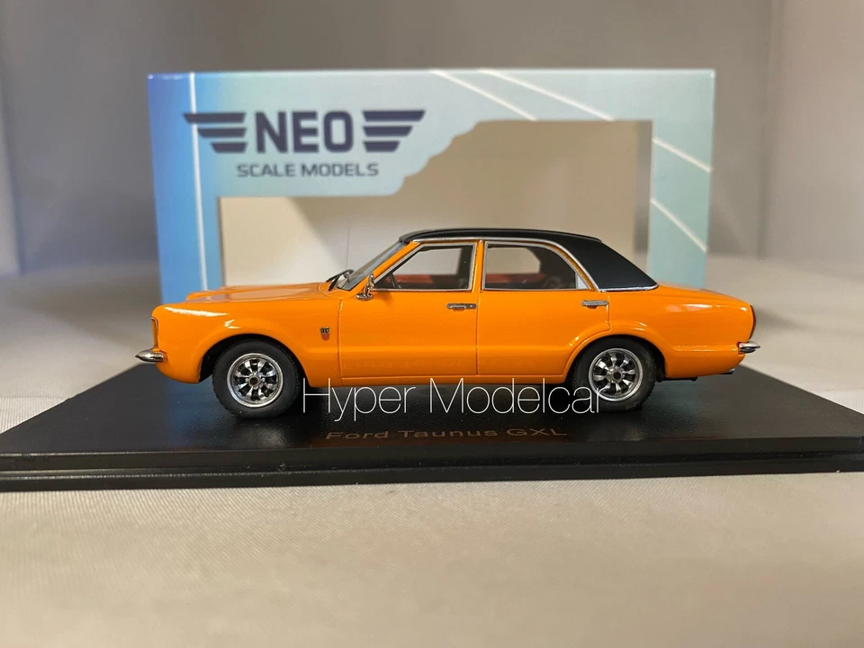 NEO SCALE MODELS 1/43 FORD TAUNUS GXL MKI 1973 ORANGE ART.NEO45134 - Immagine 2 di 3