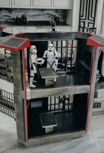 Andor Star Wars Hoth Imperial Headquarters Endor Base Sith Vintage Kenner 1/18 - Picture 4 of 9
