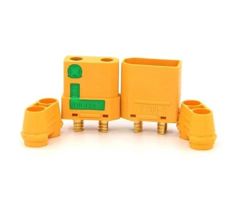 5 pairs AMASS XT90-S 90A Anti Spark 4.5mm Connector Plug Upgrade XT90 XT90S - Image 2 of 4