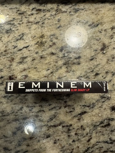 Eminem Slim Shady LP Sampler Cassette Sealed - Picture 5 of 6