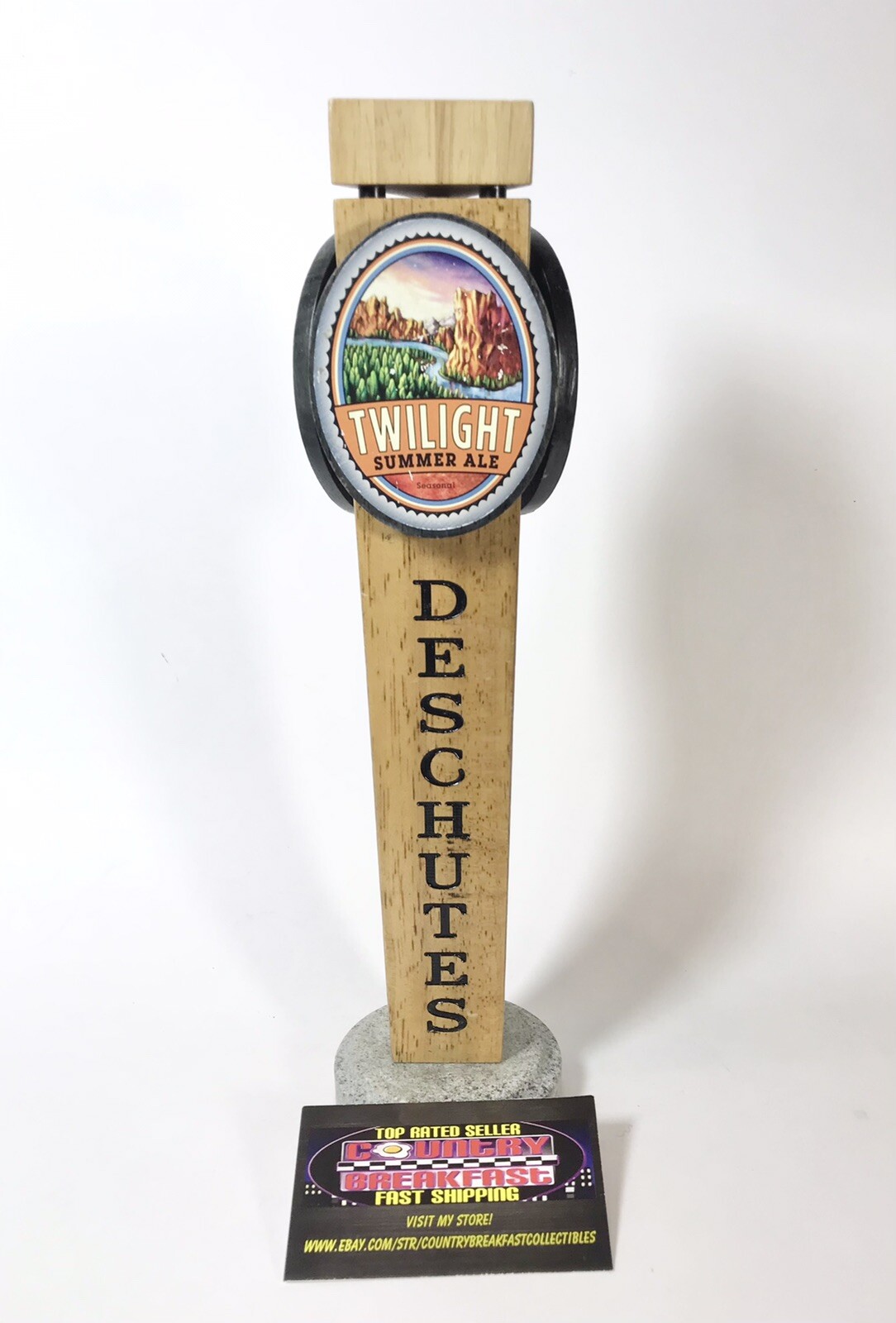 Deschutes Brewery Twilight Summer Ale Beer Tap Handle 11” Tall Nice! eBay