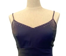 Vintage Y2K Slip Dress JESSICA MCCLINTOCK GUNNE SAX Size XS 32” Chest PURPLE