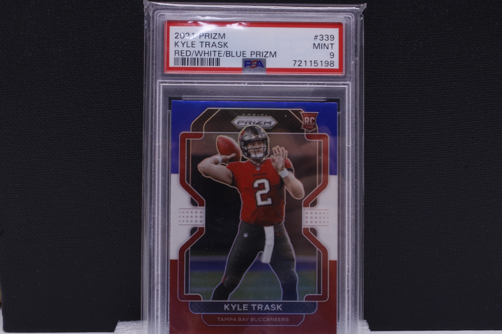 2021	PRIZM	KYLE TRASK	RED WHITE BLUE RC PSA 9	#	339