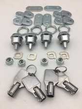 4 FOUR Tubular Ace Cam Locks  Bonus Accessories Cabinet Toolbox Drawer Safe RV