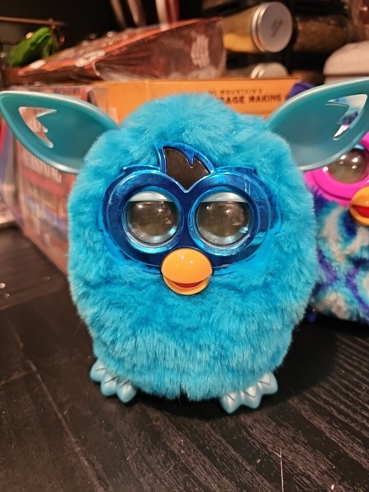 Furby 新品未使用 青色 FURBY BOOM BLUE PATTERN SPECIAL EDITION PLUSH (WORKING