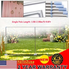 Professional Backdrop Stand Pipe Kit,10'x 20' Heavy Duty Background Pipe
