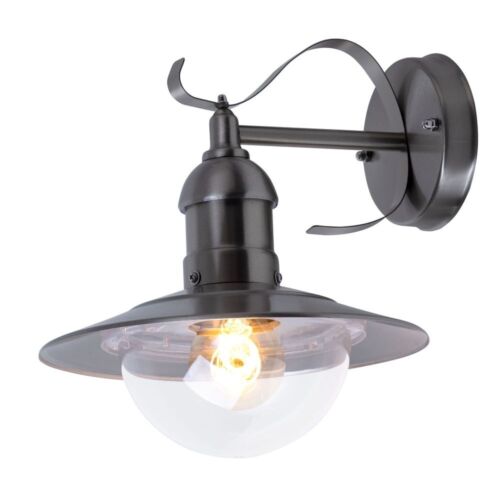 Wandlampe Wandleuchte Außenlampe LED Edelstahl Laterne Gartenleuchte silber LED - Bild 2 von 10