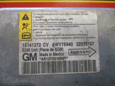 Bag Control Module Fits 2006 06 COBALT PURSUIT 15141272 | eBay