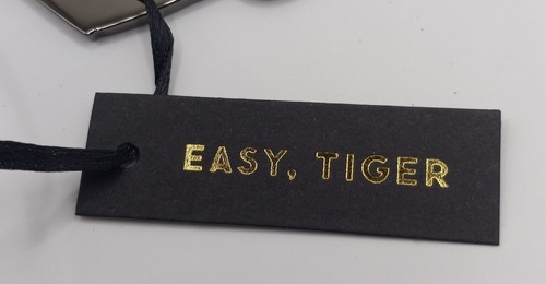 Fácil Tigre Metal Adorno de Navidad Santa Taza Beber Cerveza Fiestas Regalos Divertidos - Imagen 5 de 8