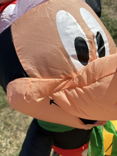 2013 Gemmy 3.5 Ft Tall Mickey Mouse Airblown Inflatable 85th Anniversary Tested - Picture 7 of 15