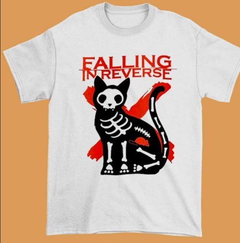 Falling In Reverse 2022 Short Sleeve Black Size S-5XL Unisex T-Shirt - Picture 2 of 8