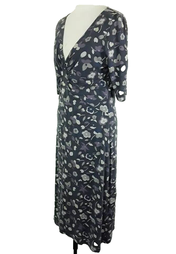 Boden Dress Size 12 L Dusty Blue - Picture 9 of 11