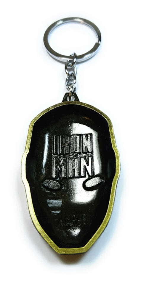 TB Iron Man Avengers Marvel Superhero Movie Pendants Charm Key Ring ...