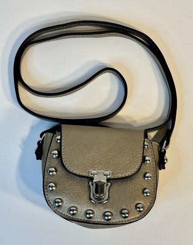 Olivia Millar Gilman Saddle Studded Mini Crossbody Purse