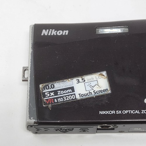 Nikon COOLPIX S60 Digital Camera AS IS Untested For Parts 5x Optical Zoom - Picture 2 of 10
