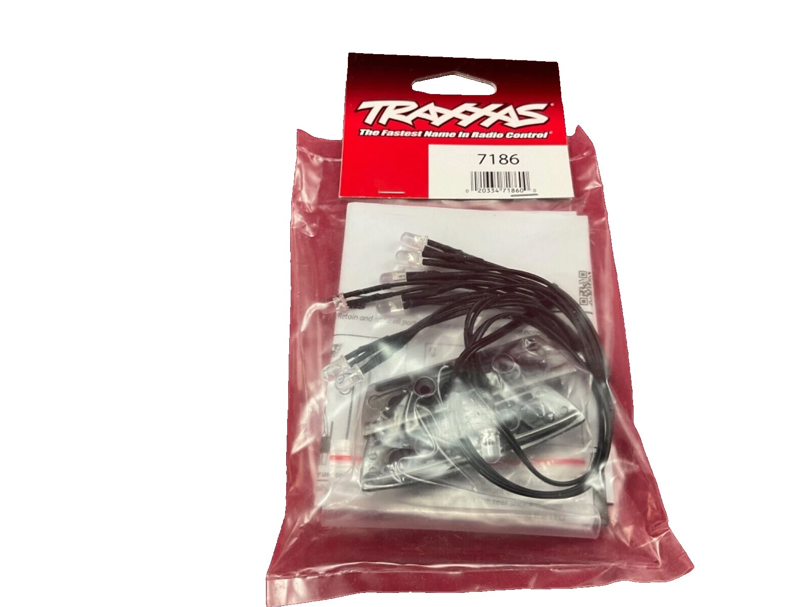 Traxxas White Rc Cuerpo de autos, camiones y motocicletas Parts & Interior