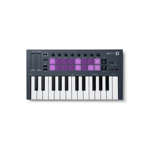 Novation FLkey Mini 25-Key MIDI Keyboard Controller for FL Studio Bundle with... - Picture 5 of 8