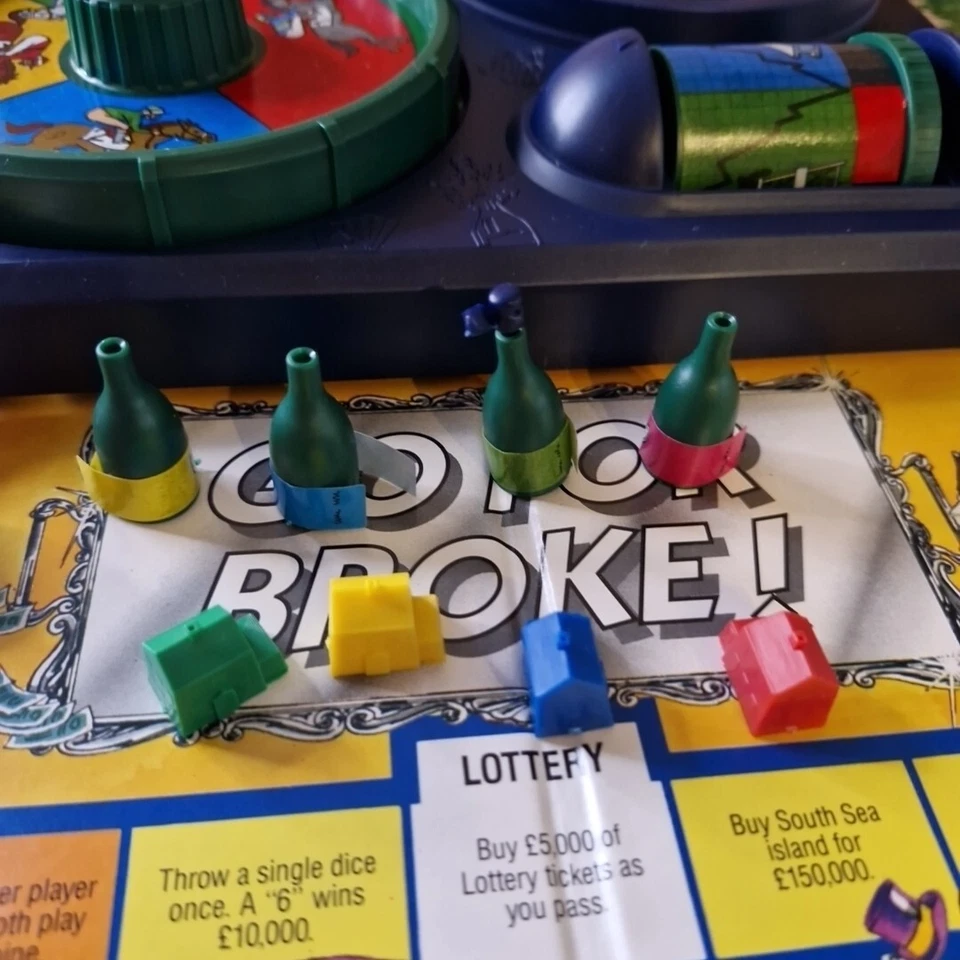 Vintage Go for Broke! Board Game - Squander Your Millions! Family Board Game - Image 4 of 4