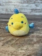 Squishmallow Disney's The Little Mermaid Flounder Stuffed Animal Plush