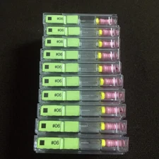 10 Packs Dental K-FILES 25mm #06 Stainless Steel Endo Root Canal File Hand Use