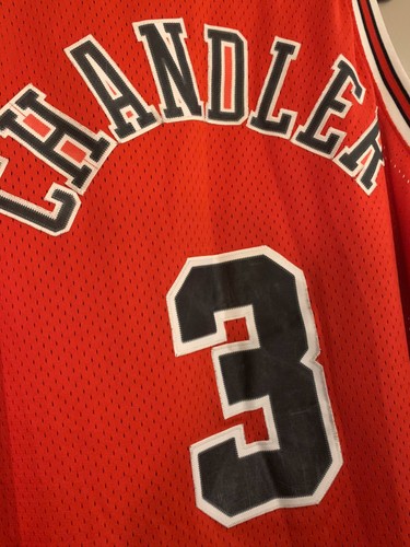 Chicago Bulls Jersey Tyson Chandler Nike Sewn Stitched Adult XL Length +2 - Picture 9 of 10