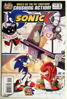 SONIC X HEDGEHOG Comic Book #12 November 2006 First Edition Bagged & Boarded VF+