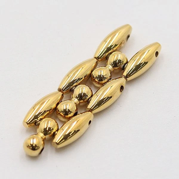 Bracelet montre femme GUCCI authentique 3 maillons 1 broche 11/12 lunette de changement or 8 mm