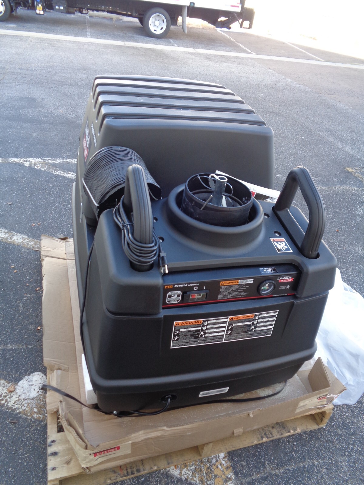 Lincoln K16534 Prism® Mobile w/ MERV 14 Filter Welding Fume Extractor