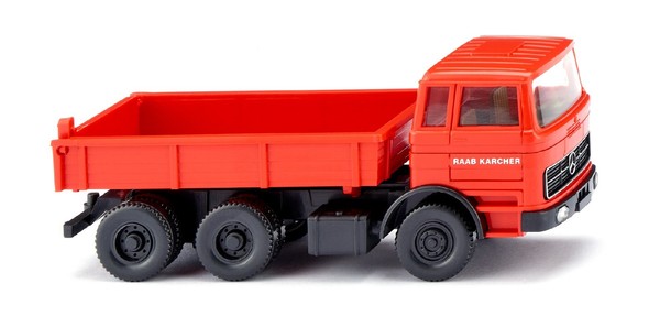 "Wiking 042409 1:87 Mercedes-Benz Flachpritschenkipper \"Raab Karcher\""-image