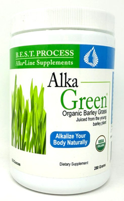 Morter B.E.S.T. BEST Process Alka Green Organic Barley Grass 9.8 oz NEW EXP 5/26