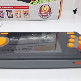Atari Flashback Portable Black Handheld Console 60 Built In Games Cable Manual