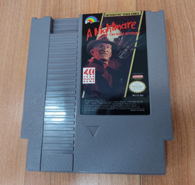 Gem MINTY BOX CIB A Nightmare on Elm Street complete in nes RARE lot w/ Shrink