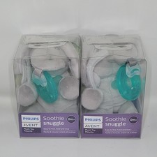 AVENT Soothing Snuggle 2pk  0+ Months Plushy ...