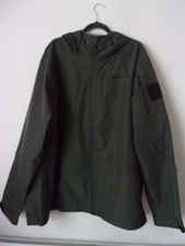 New  Men's Baerskin Tactical Dark Green Rain Jacket Size: 3XL Very Oversized