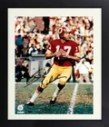 Billy Kilmer signed Washington NFL 8x10 Photo minor dings Framed-COA/Show Ticket