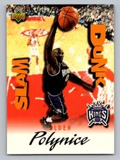 1997 Upper Deck Nestle Slam Dunk #SD24 Olden Polynice