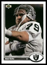 1991 Upper Deck Bob Golic