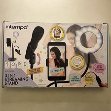 Intempo 3 In 1 Streaming Stand Multiple Light Modes