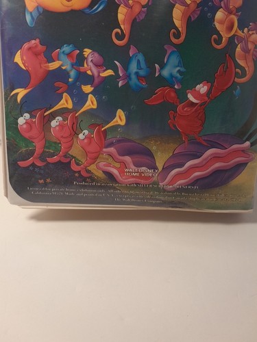 The Little Mermaid, VHS, 1989, Disney Classic Film - Picture 11 of 21