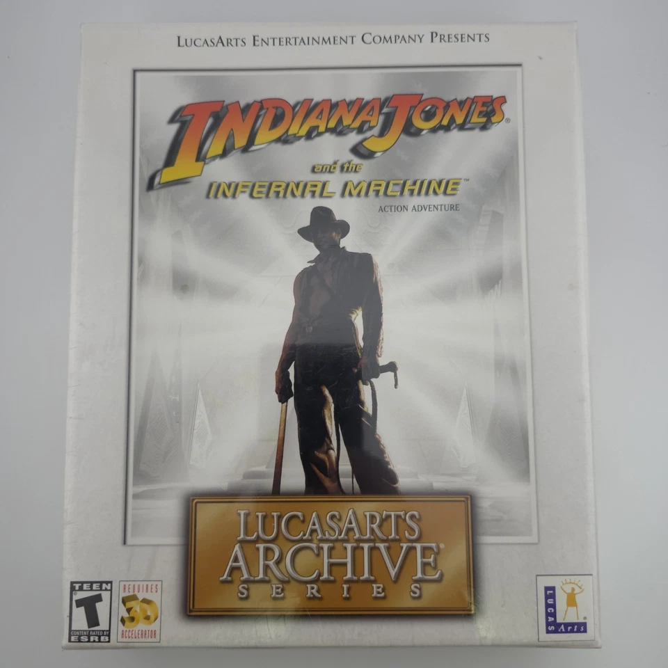 Indiana Jones and the Infernal Machine, 2001, Big Box, New & Sealed - Image 2 of 4